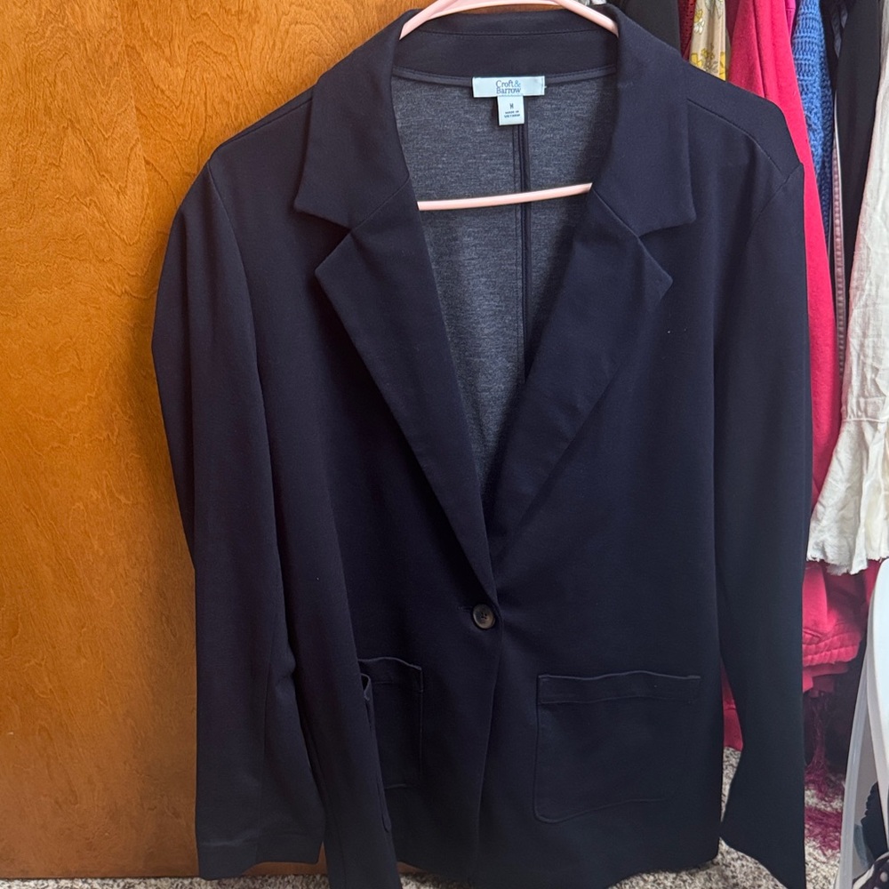 Croft & Barrow Navy Blazer